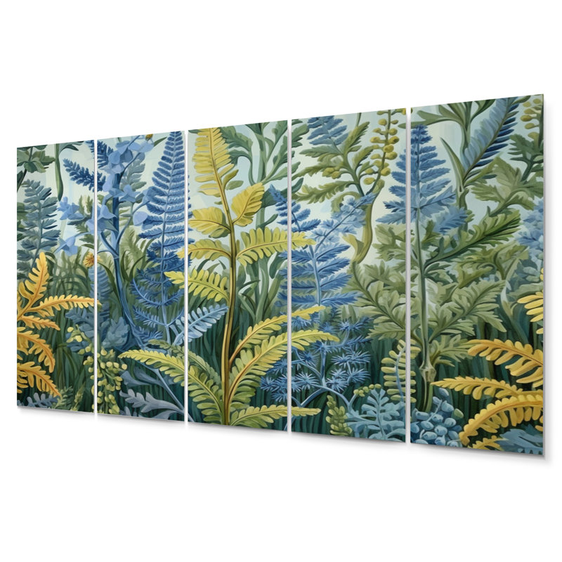Plants & Flowers Wall Decor on Metal