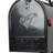 Aluminum Post Mounted Mailbox with Personalized Address Plate-35327103-37748268