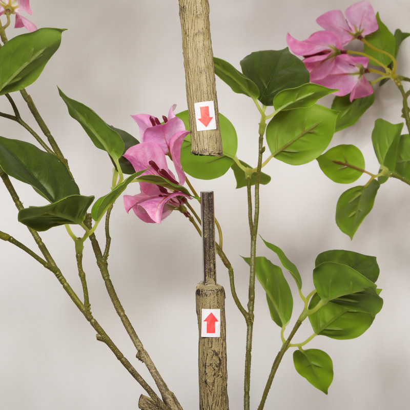 Bougainvillées artificielles Esom 5 pi pour le bureau personnel