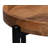 Profile Solid Wood Tray Top End Table