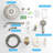 8-inch Dual-function Circular Satin-finish Abs Kit-119292377