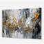 Noir et blanc délicat coups de pinceau I - art abstrait mural en marbre abstrait-1016103630
