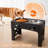 Elevated Pet Slow Feeder With Dual Bowls