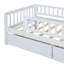 Lit de jour simple en bois avec deux tiroirs-638527789