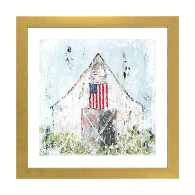 Americana Barn par Ashley Bradley - reproduction d'art
