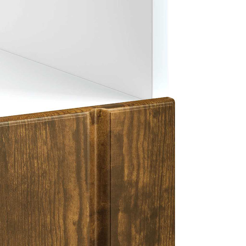 Kadlec Oven Cabinet, Smoked Oak