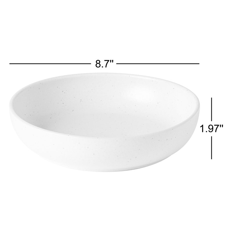 Casafina Pacifica Stoneware Pasta Dish, Vanilla