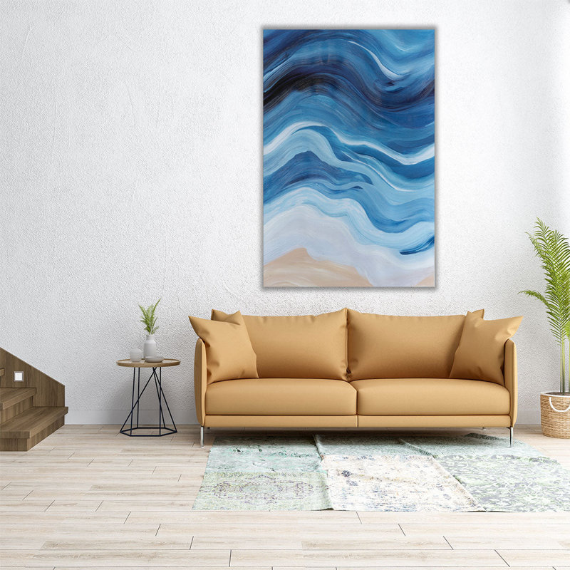 Embellished Close To Shore I - reproduction d'art sur toile, H 36 po x l 24 po
