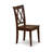5 Piece Dining Table Set for 4 Includes a Square Kitchen Table and 4 Dinette Chairs, Mahogany-1444528878