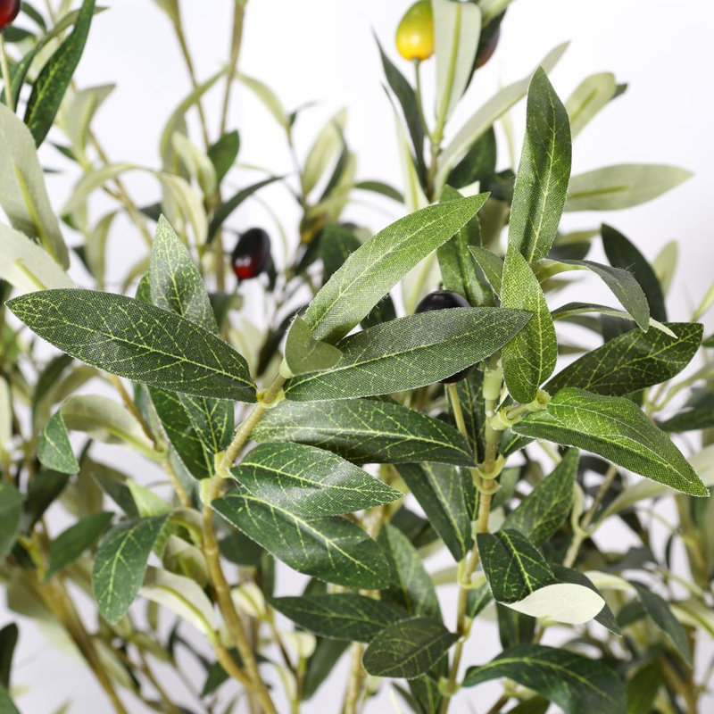 Olive artificielle avec pot, 72 po x 33 po
