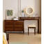 Coiffeuse et commode en bois massif American-Style Vintage
