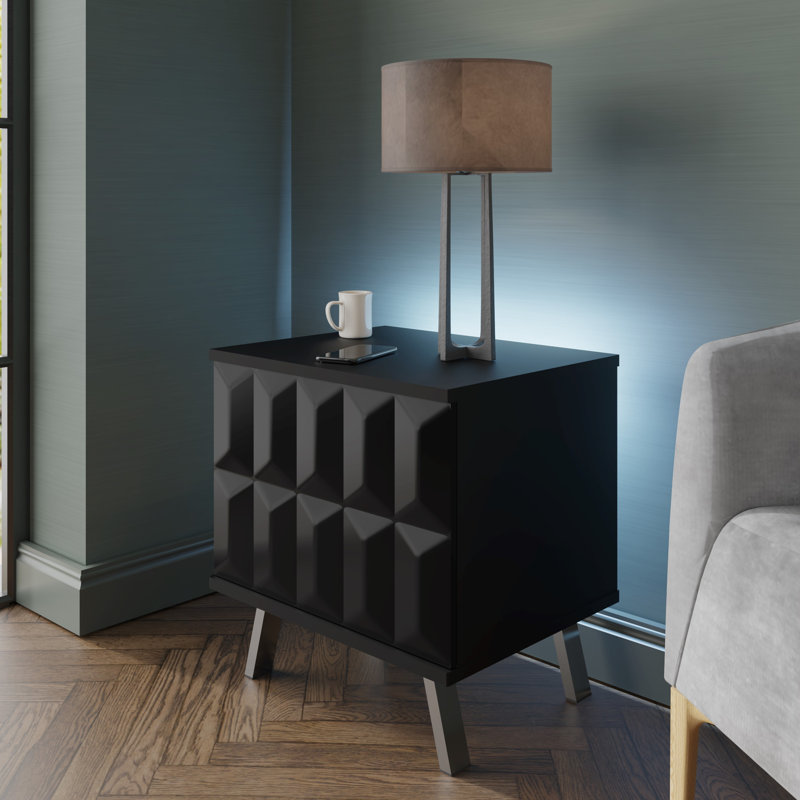ELEVATE End Table, Black