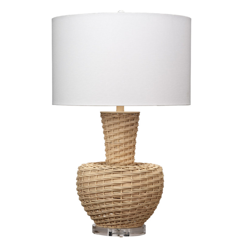 Lampe de table en rotin Portobello