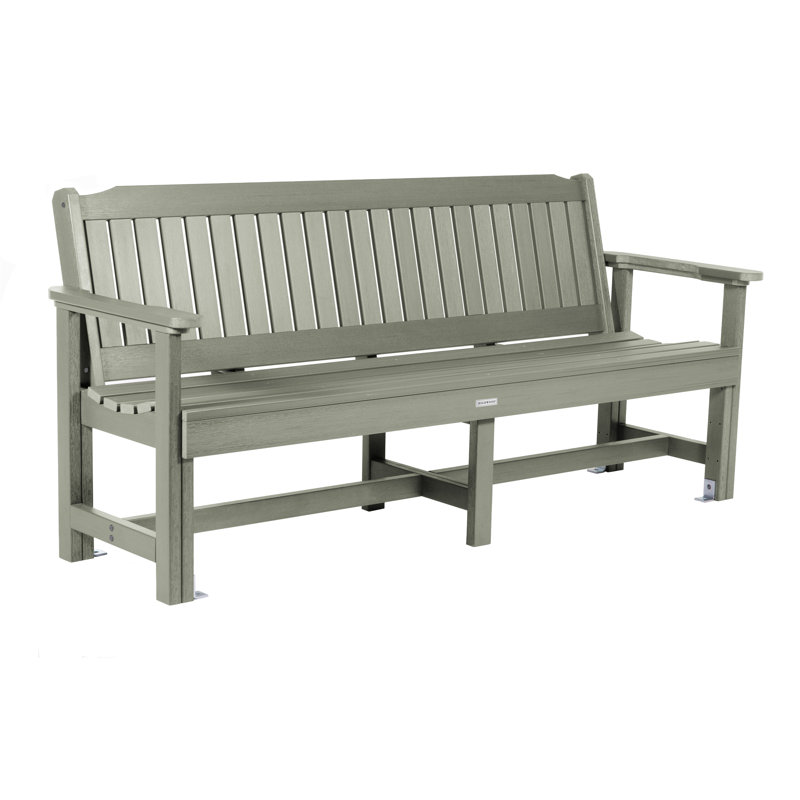 Lunz Outdoor Bench, Eucalyptus