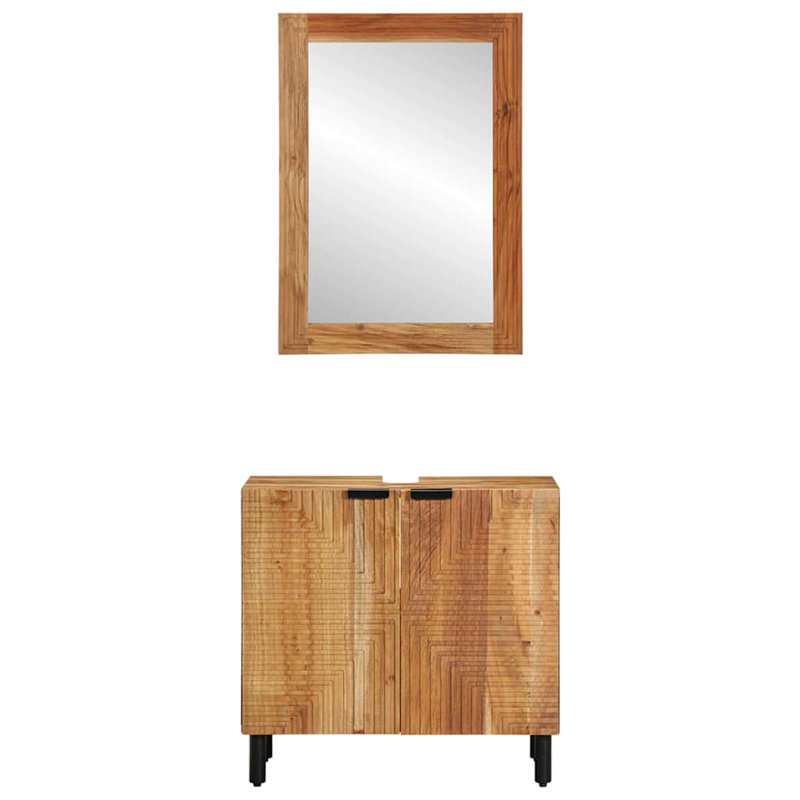 Frame Mounted Bathroom Cabinet