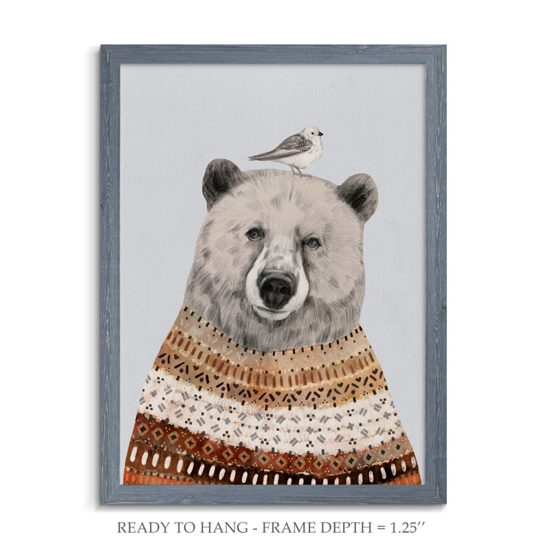 « fair ile bear ii » par paul cezanne-photo-cadre, reproduction d’art, H 44 po x l 32 po x P 1,25 po, Toile avec cadre gris