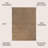 Twyla Classic Solid Low-Pile Machine-Washable Brown Rug-928999708