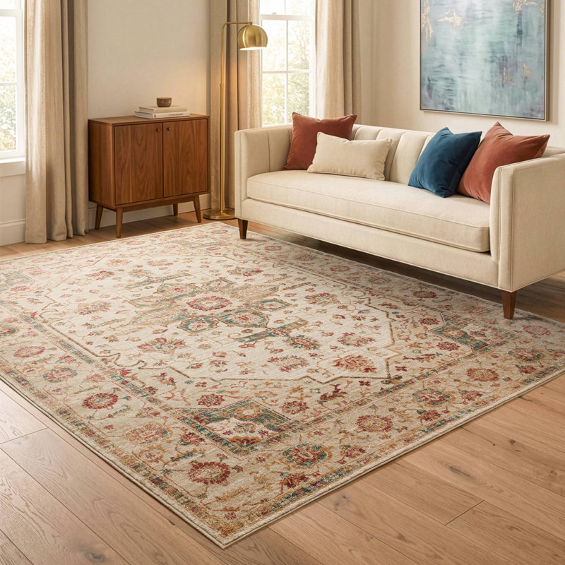 Labelle Vintage Look Dhurrie, Rectangle 200 x 275cm