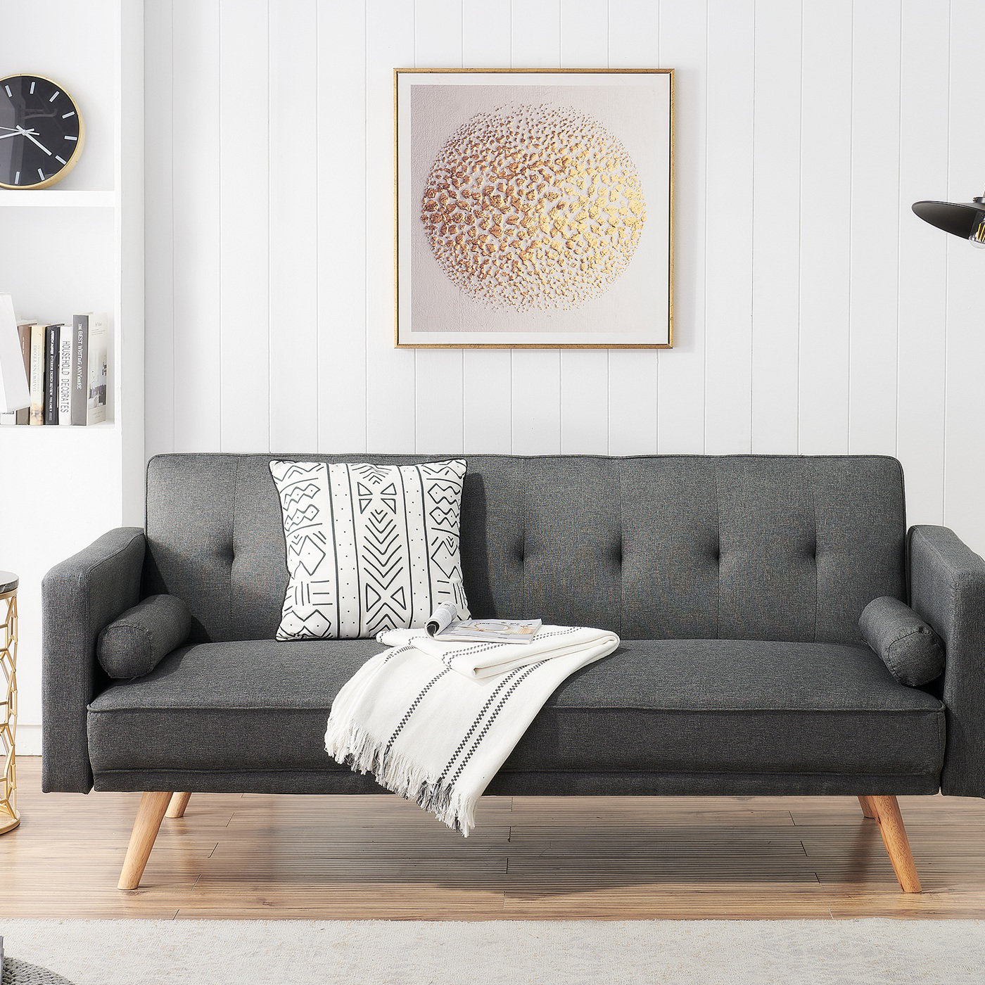 Oliver Krithikrithi 71.63'' Sofa Bed Modern Sofa Living Room