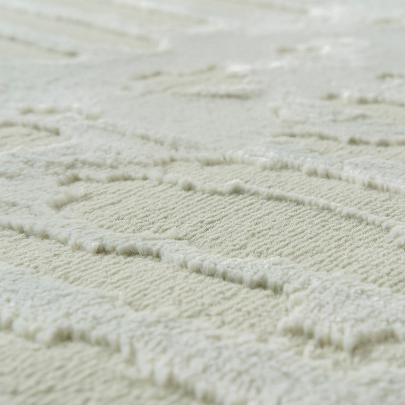 Shell Washable Rug, Rectangle 9'2" x 12'2", Sage Green