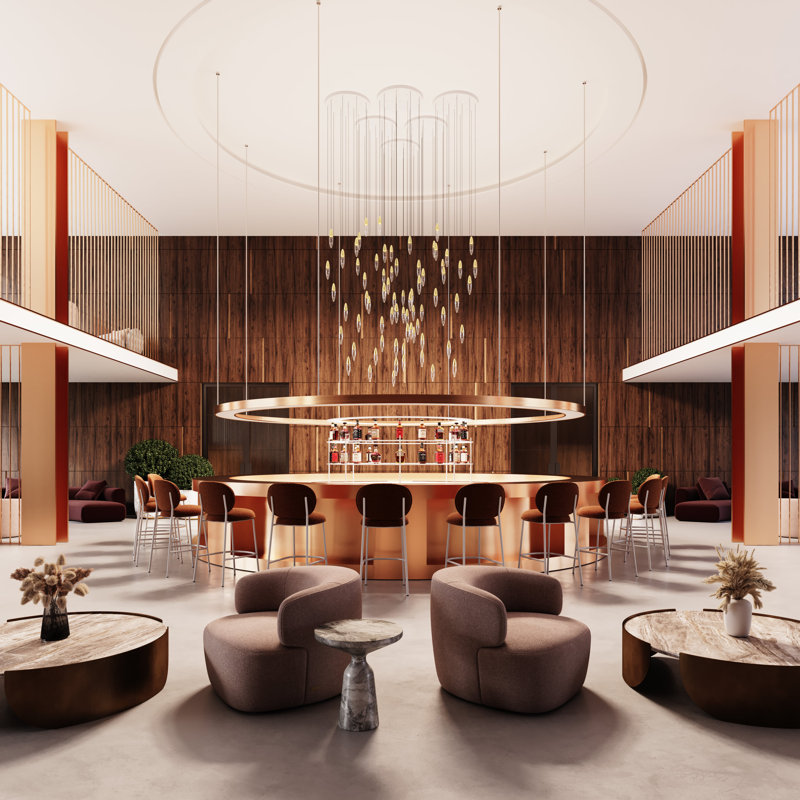 Sultana 12 - Light LED Cluster Pendant, Satin Brass/White