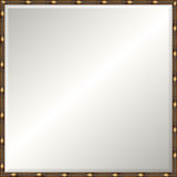 Solid Wood Beveled Mirror