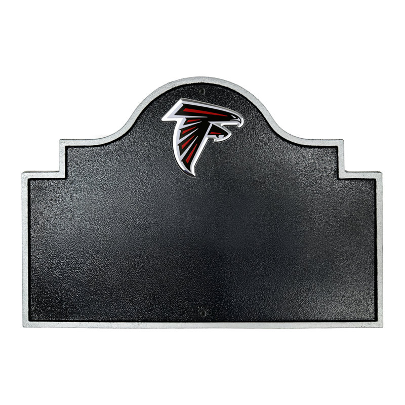 Plaque du logo NFL d'Atlanta Falcons Gateway Arch, Falcons d'Atlanta