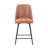 Ebrar Upholstered Counter Stool with Iron Frame-1653980529