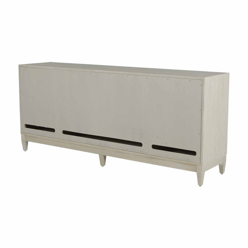 Tilden 80" Wide Mahogany Solid Wood Sideboard