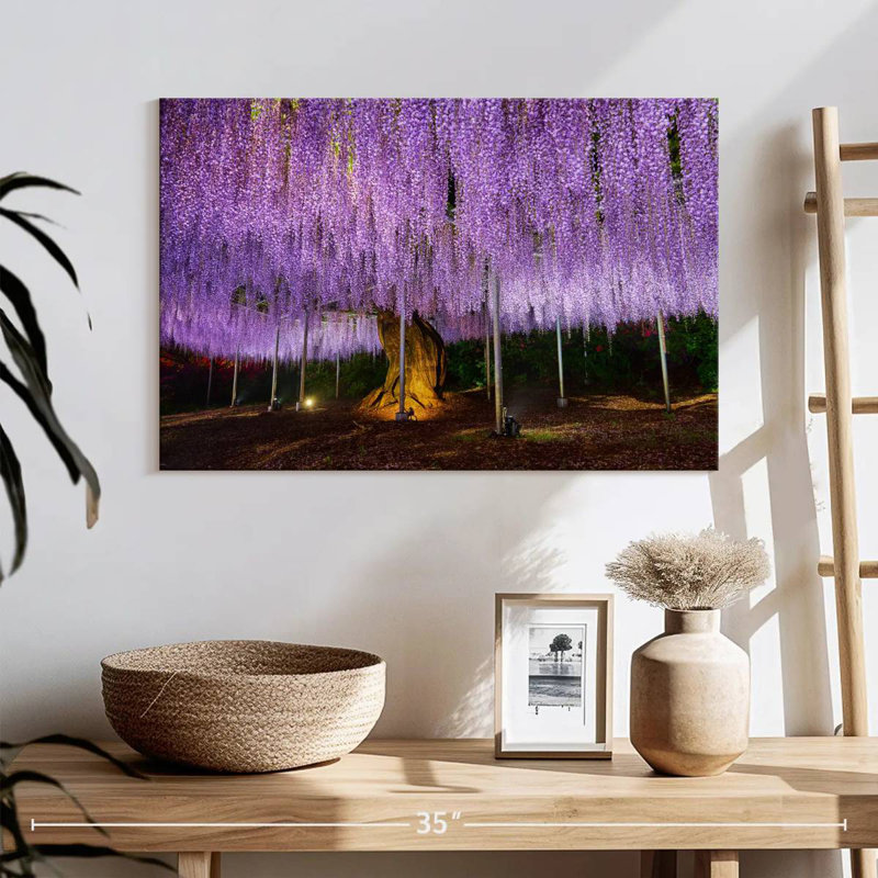 Harnek Wisteria mauve élégant, H 16 po x l 24 po