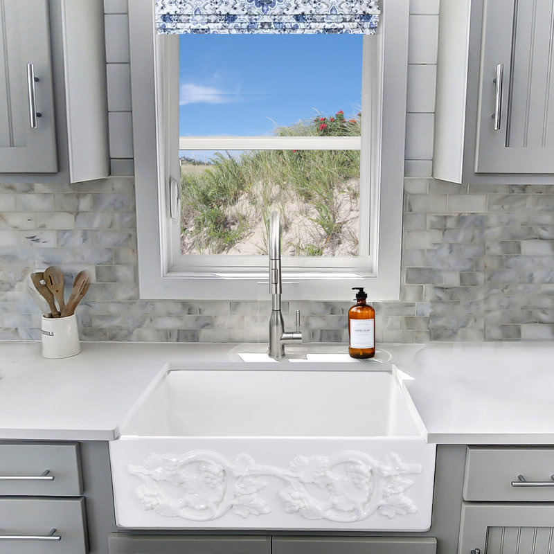 Vineyard 29.75'' L Single Basin Kitchen Sink