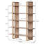 Bibliothèque étagère en bois manufacturé à 5 niveaux H 70,86 "x l 47,24" Exilorme