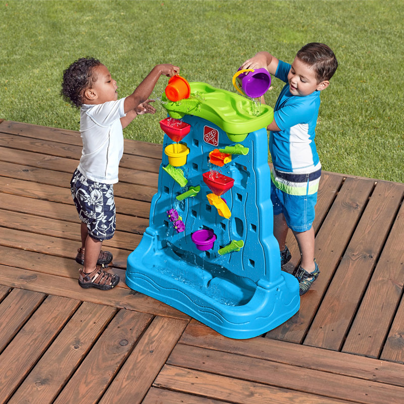Step2 Waterfall Discovery Wall Outdoor Toddler Water Table