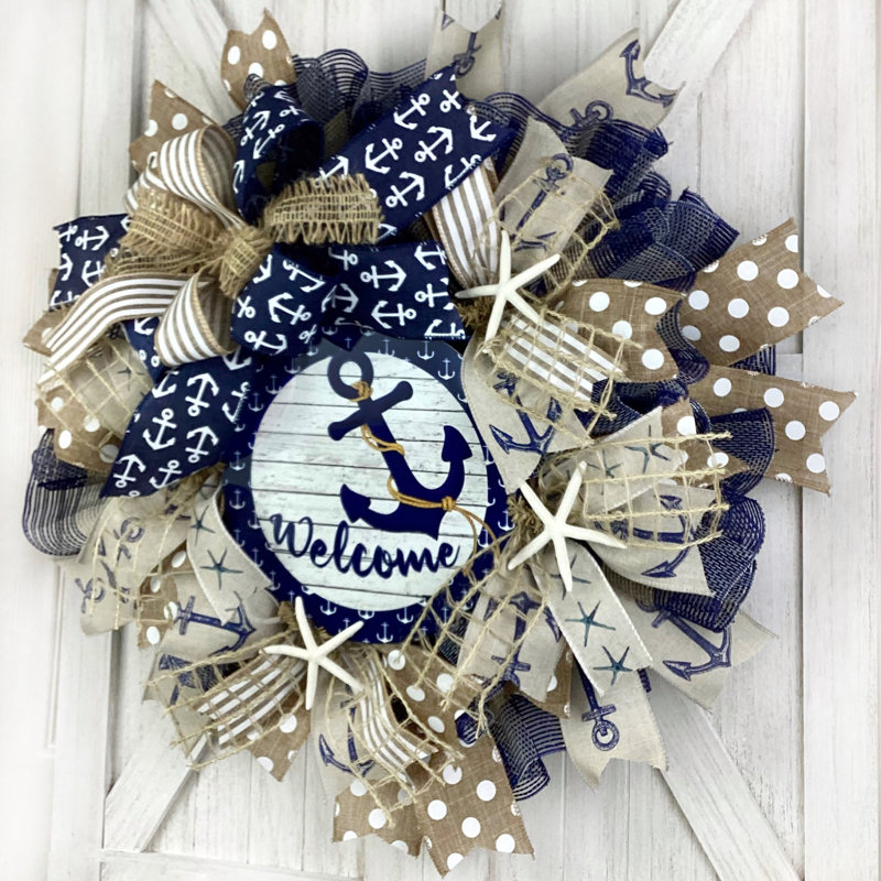 Handcrafted Faux 18'' Wreath