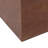 Rockwood 17"W Upholstered Vegan Leather Contemporary Square Storage Cube Ottoman with Flip-Over Tray, Assembled-1815101231