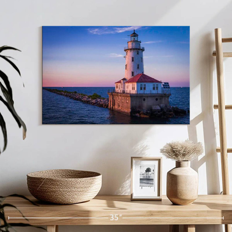 Aletra Chicago Harbour Light, H 16 po x l 24 po