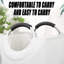Fabric Laundry Basket with Handles-1103028484