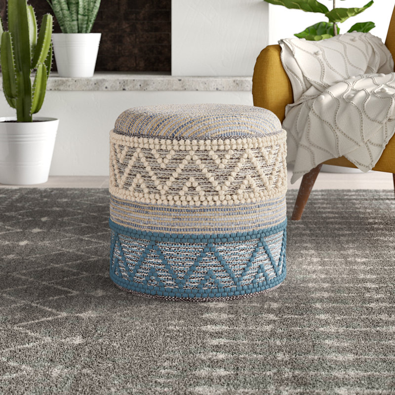 Fierros Upholstered Pouf