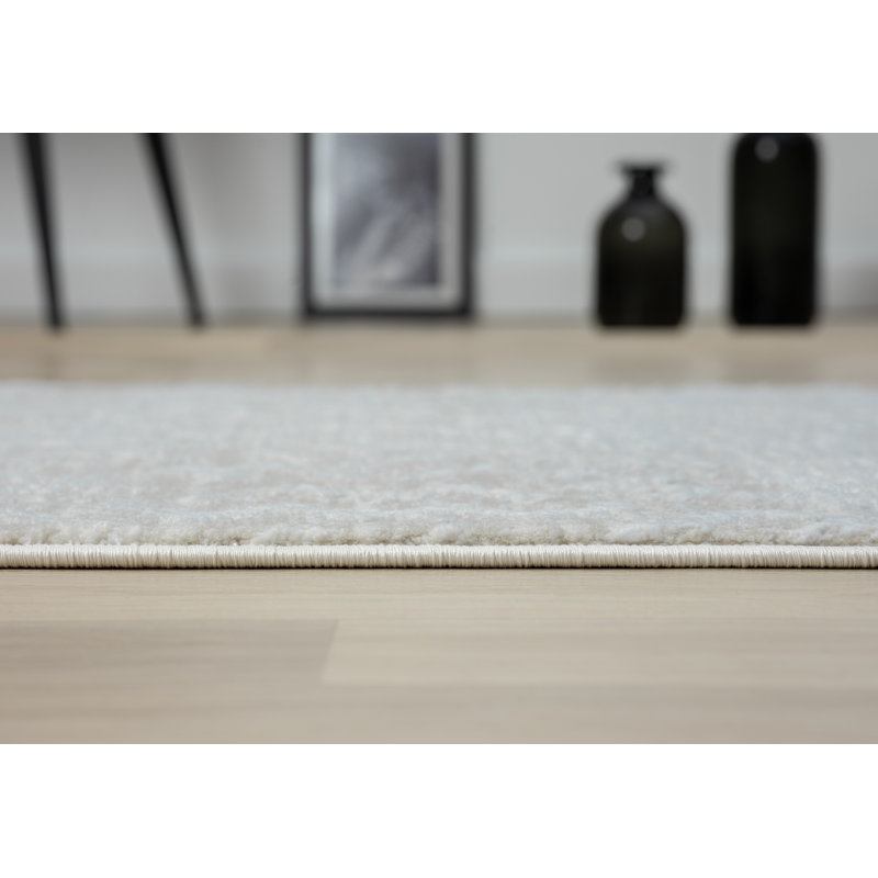 Sophia cream Rug, Rectangular 80 x 150cm