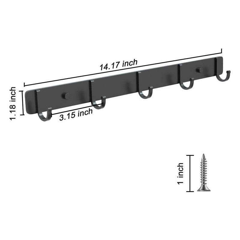 Aluminum Wall Wall Hook