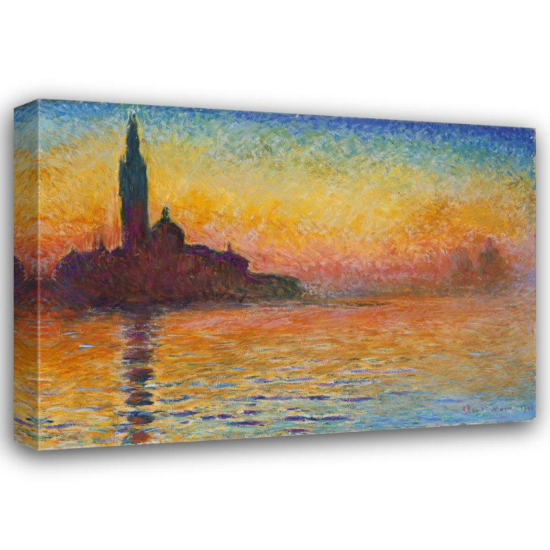 Dusk in Venice, 34" H x 48" W
