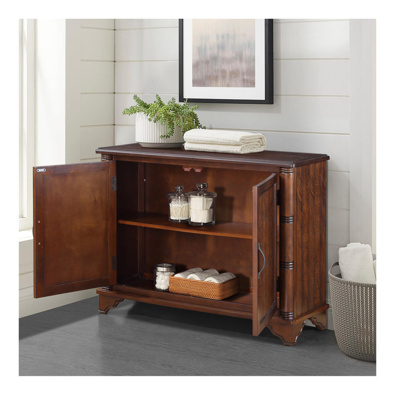 Console de 40 po avec tablette de rangement, table de hall d'entrée rétro avec tablette de rangement réglable, table de canapé pour le couloir, entrée, salon, vestibule, espresso clair