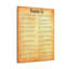 Psaume 34, art textuel sur toile tendue