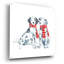  «Dalmatian Duo» par Elle Media Group SA, art mural en verre acrylique, 36 po x 36 po-307246437