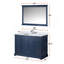 Meuble-lavabo simple bleu marine 48 po X P 22 po D