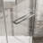 -angle Shower, 36" X 72", Clear Tempered Glass, Space Saving Design 36 In. D W 72 H Shower Enclosure, , Saver-117993748