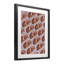 Croissants avec rubans, impression encadrée sous verre, conception par Lish Creative-759449675-759449679