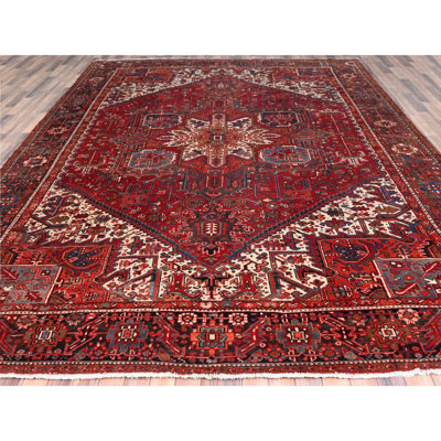 Annaleigh One-of-a-Kind 10'1"" X 12'9"" 1960s Wool Area Rug Red -  Isabelline, 74E5D786D1454E0499FF9B0DE04A50FE