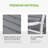 Patio Dining Set with Square Table-750969884