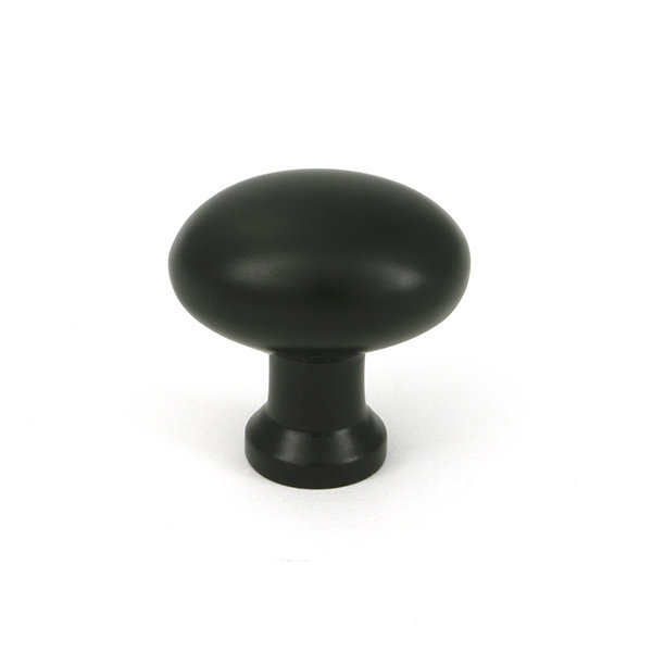 Moore Cabinet Knob, Aged Bronze, 1.26" Knob Diameter